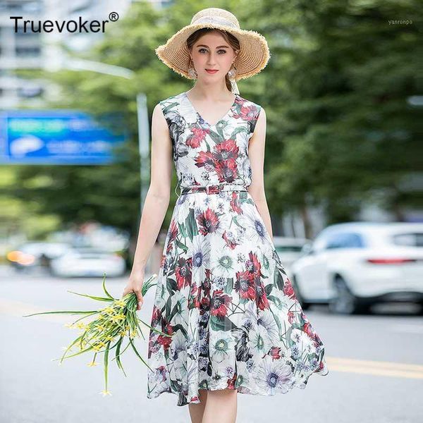truevoker ladies summer runway fashion vestidos women's elegant flower print belted new ladies party dresses1, Black;gray
truevoker ladies summer runway fashion vestidos women's elegant flower print belted new ladies party dresses1, Black;gray