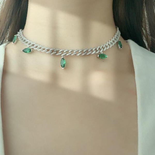 chokers full cubic zirconia marquise pulling link chain necklace for women trendy choker geometric necklaces jl1861, Golden;silver
chokers full cubic zirconia marquise pulling link chain necklace for women trendy choker geometric necklaces jl1861, Golden;silver