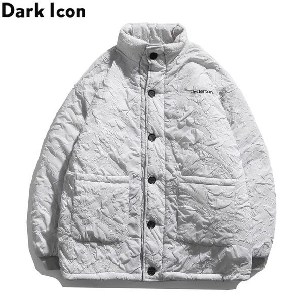 dark single breast big pockets parkas men stand collar men's coats 2020 winter coat for man, Black
dark single breast big pockets parkas men stand collar men's coats 2020 winter coat for man, Black