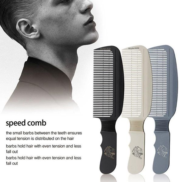 hair brushes detangle straight hairbrush hairdressing comb anti-static cutting flat clipper salon styling tool, Silver
hair brushes detangle straight hairbrush hairdressing comb anti-static cutting flat clipper salon styling tool, Silver