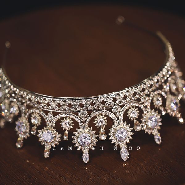 tmbridal new baroque diamond inlaid semicircular crown headdress p studio pgraphy and makeup modeling m, Silver
tmbridal new baroque diamond inlaid semicircular crown headdress p studio pgraphy and makeup modeling m, Silver