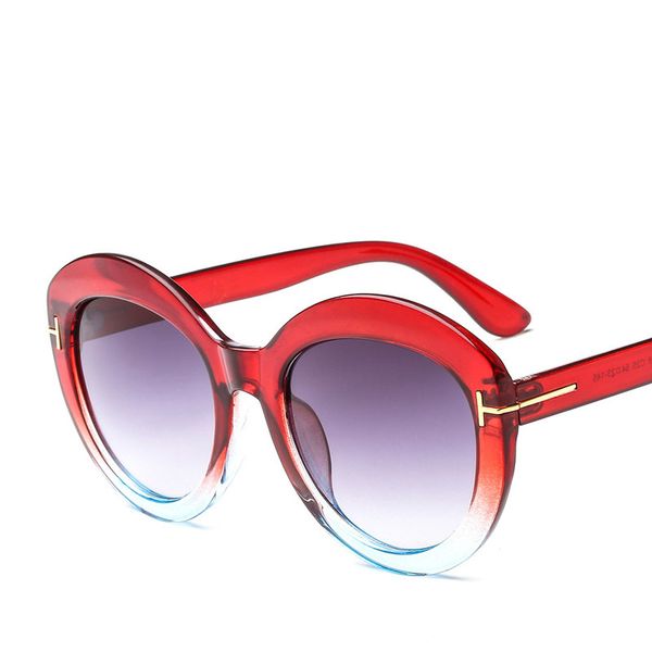 new fashion round sunglasses women brand gradient color frames with t unique female male eyewear oculos de sol uv400, White;black
new fashion round sunglasses women brand gradient color frames with t unique female male eyewear oculos de sol uv400, White;black