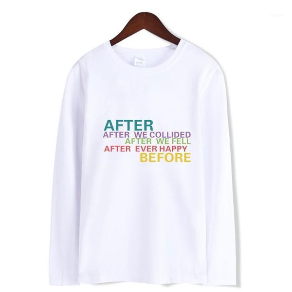 men's t-shirts after we collided shirts crew neck men's shirt long sleeve women tshirts casual streetshirt romantic harajuku clo, White;black
men's t-shirts after we collided shirts crew neck men's shirt long sleeve women tshirts casual streetshirt romantic harajuku clo, White;black