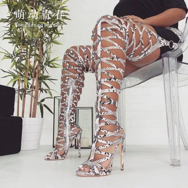 fashion open toe women high heels sandals hollow out snake print over the knee summer boots sandals buckle thin heels pumps, Black
fashion open toe women high heels sandals hollow out snake print over the knee summer boots sandals buckle thin heels pumps, Black