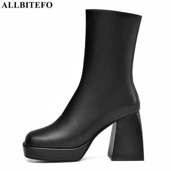 allbitefo size 34-43 waterproof platform shoes genuine leather women boots winter shoesfashion ankle boots motocycle1, Black
allbitefo size 34-43 waterproof platform shoes genuine leather women boots winter shoesfashion ankle boots motocycle1, Black