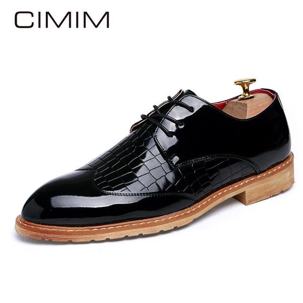 cimim brand men fashion formal luxury business dress shoes large size comfortable office casual shoes italy new leather, Black
cimim brand men fashion formal luxury business dress shoes large size comfortable office casual shoes italy new leather, Black