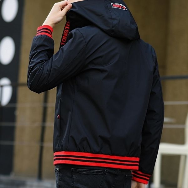 new spring 2021 autumn men's jacket outward double-sided jackets wear rib-jackets dwaterproof sleeve water with thin hood fhhb, Black;brown
new spring 2021 autumn men's jacket outward double-sided jackets wear rib-jackets dwaterproof sleeve water with thin hood fhhb, Black;brown