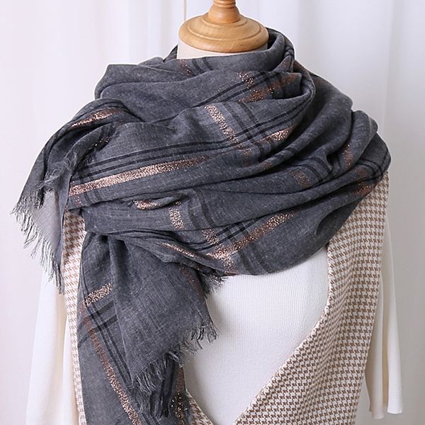 cotton hemp spring gold plaid neck shawl women's versatile korean thin silk scarf of east gate in autumn and, Blue;gray
cotton hemp spring gold plaid neck shawl women's versatile korean thin silk scarf of east gate in autumn and, Blue;gray