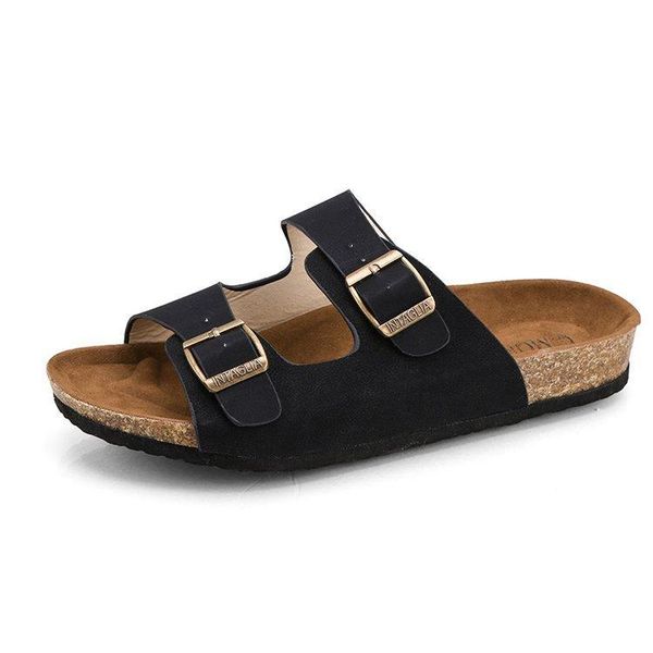 sandals slippers big bang buckle ladies flat all-match couple fashion products simple style, Black
sandals slippers big bang buckle ladies flat all-match couple fashion products simple style, Black