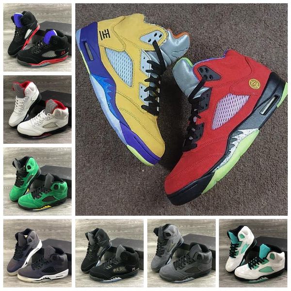 what the 5 jumpman basketball shoes 5s 3m reflective fire red alternate grape 3 mens trainers sports sneakers size 40-47
what the 5 jumpman basketball shoes 5s 3m reflective fire red alternate grape 3 mens trainers sports sneakers size 40-47
