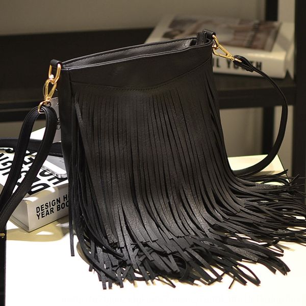 oulua shoulder tassel summer trend fashion tassel personality straddle women's shoulder bag style versatile women's bag altnl