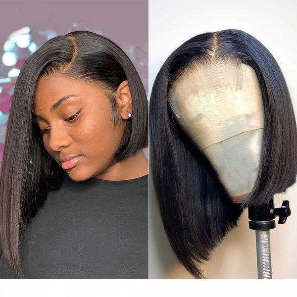 dachic blunt cut bob wig brazilian lace front human hair wigs straight bob wig for women remy lace closure with baby hair, Black;brown
dachic blunt cut bob wig brazilian lace front human hair wigs straight bob wig for women remy lace closure with baby hair, Black;brown
