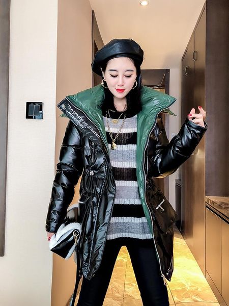 2020 winter women down parka 90% white duck down coat hooded slim fit zipper thick warm snow black jacket outwear
2020 winter women down parka 90% white duck down coat hooded slim fit zipper thick warm snow black jacket outwear