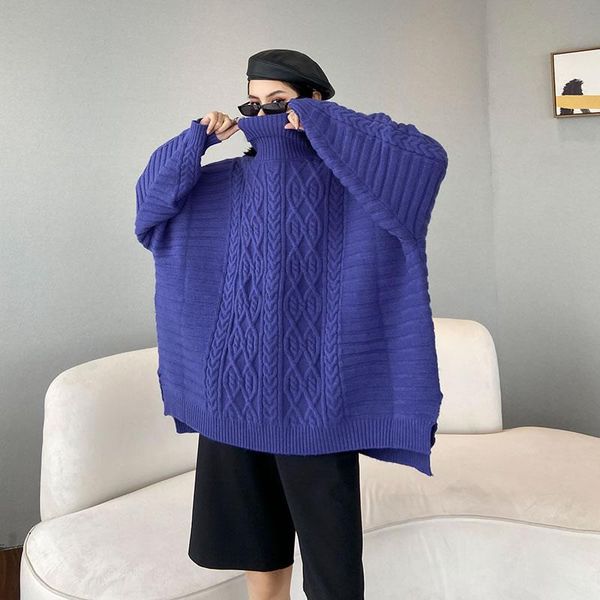 plus size vintage knitted minority style sweater plus size sweater split goddess fan casual style 2021 autumn, White;black
plus size vintage knitted minority style sweater plus size sweater split goddess fan casual style 2021 autumn, White;black