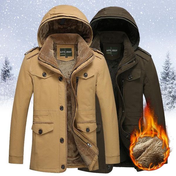 autumn winter mens middle-aged cotton-padded clothes brushed thick large size wear washing jacket casual, Black
autumn winter mens middle-aged cotton-padded clothes brushed thick large size wear washing jacket casual, Black