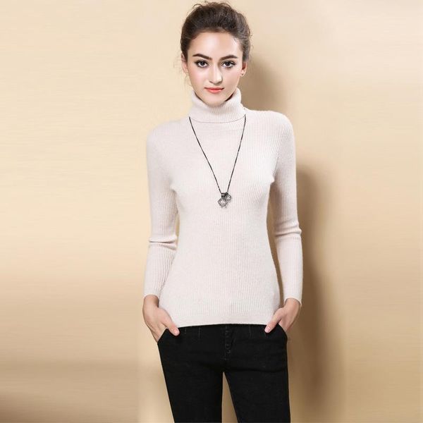 women's sweaters turtleneck slim cashmere sweater wool knitted pullover winter clothes women 2021, White;black
women's sweaters turtleneck slim cashmere sweater wool knitted pullover winter clothes women 2021, White;black