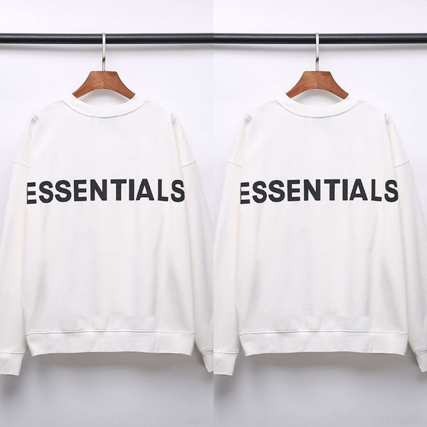 gjece correct version fear el god double sweater essentials reflective letter sweater printing fog round neck men's and women's li, Black
gjece correct version fear el god double sweater essentials reflective letter sweater printing fog round neck men's and women's li, Black