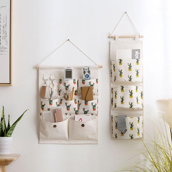 cotton linen storage bag hanging wall multi-layer fabric pocket behind the dormitory door yhj1130051
cotton linen storage bag hanging wall multi-layer fabric pocket behind the dormitory door yhj1130051