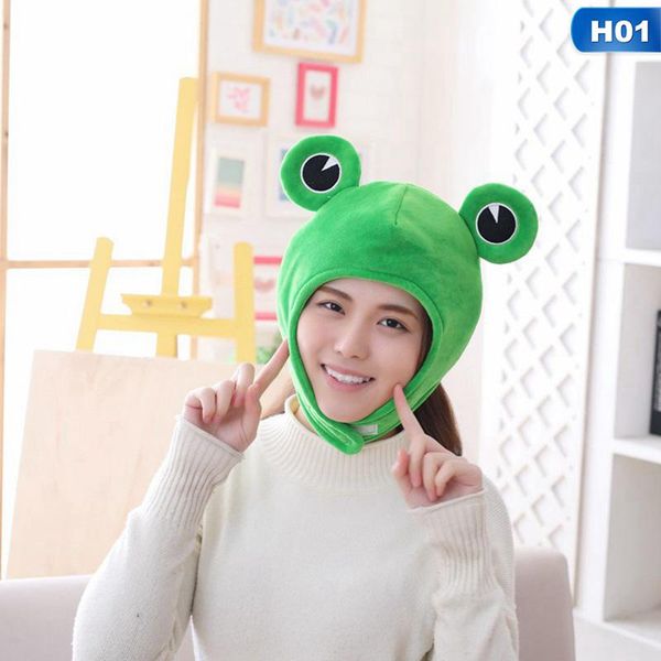 novelty funny big frog eyes cute cartoon plush hat toy green full headgear cap cosplay costume party dress up p prop, Blue;gray
novelty funny big frog eyes cute cartoon plush hat toy green full headgear cap cosplay costume party dress up p prop, Blue;gray