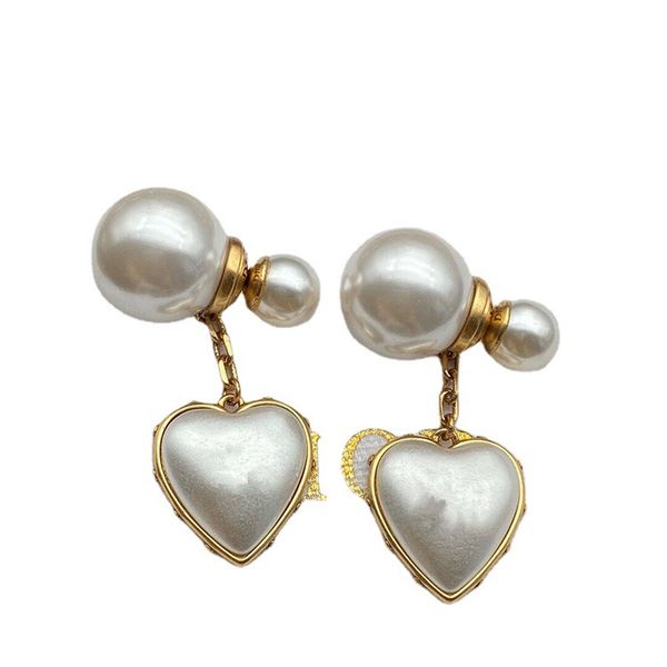 the new letter hoop are suitable for women heart-shaped earrings gifts white pearl love earrings fashion brand luxury jewelry, Golden;silver
the new letter hoop are suitable for women heart-shaped earrings gifts white pearl love earrings fashion brand luxury jewelry, Golden;silver