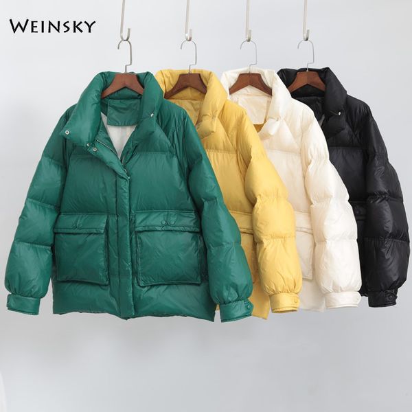 2020 new women thick down jackets white duck down jackets winter warm coats parka female fashion outwearx1016, Black;brown
2020 new women thick down jackets white duck down jackets winter warm coats parka female fashion outwearx1016, Black;brown