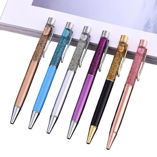 ballpoint pen creatively 0.7mm luxury ball-point flow oil crystal gold foil metal copper colorful high-grade gold quicks, Blue;orange
ballpoint pen creatively 0.7mm luxury ball-point flow oil crystal gold foil metal copper colorful high-grade gold quicks, Blue;orange