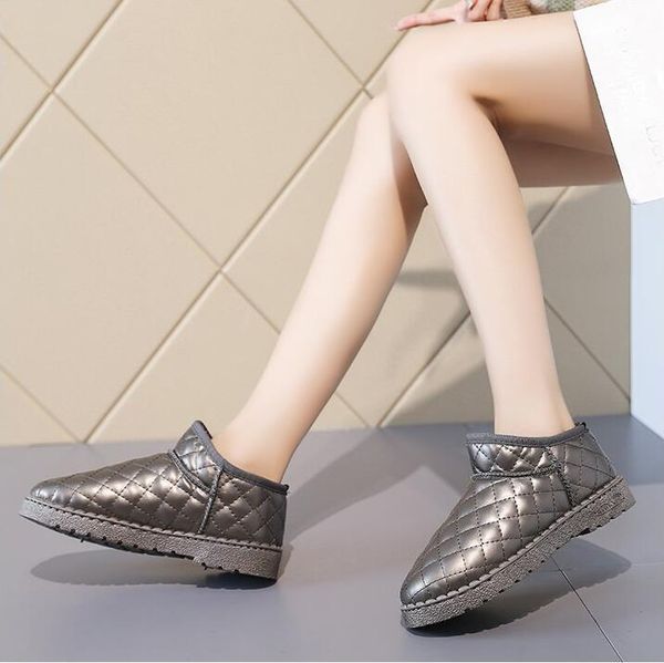 2021 winter women snow boots genuine leather pu ankle boots warm plush waterproof ladies booties flats shoes womens snow, Black
2021 winter women snow boots genuine leather pu ankle boots warm plush waterproof ladies booties flats shoes womens snow, Black