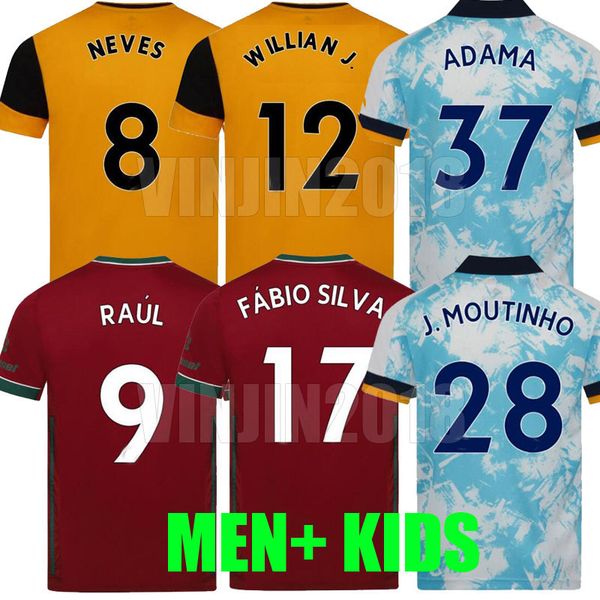 2020 2021 wolves soccer jersey 20 21 men kids kit willian j. j.moutinho neves podence football shirts n.semedo raul adama maillots uniform, Black
2020 2021 wolves soccer jersey 20 21 men kids kit willian j. j.moutinho neves podence football shirts n.semedo raul adama maillots uniform, Black