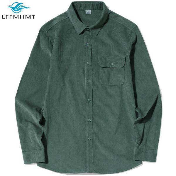 men's casual shirts 100% cotton corduroy men winter autumn long sleeve solid color japan style harajuku loose retro male, White;black
men's casual shirts 100% cotton corduroy men winter autumn long sleeve solid color japan style harajuku loose retro male, White;black