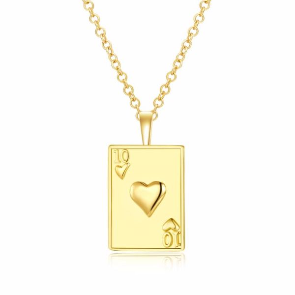 hermosa necklaces playing card wedding golden color classic style necklaces women jewelry, Silver
hermosa necklaces playing card wedding golden color classic style necklaces women jewelry, Silver