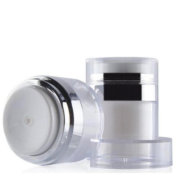 15ml 30ml 50ml cosmetic jar empty acrylic cans white vacuum bottle airless refillable container press lotion pump bottle
15ml 30ml 50ml cosmetic jar empty acrylic cans white vacuum bottle airless refillable container press lotion pump bottle