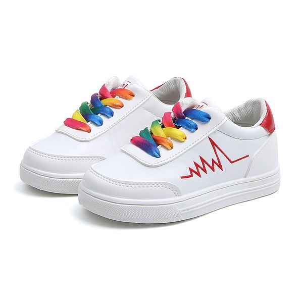 cuzullaa spring kids rainbow shoelace sports shoes girls boys fashion sneakers breathable non-slip casual shoes size 26-36 1006, Black;red
cuzullaa spring kids rainbow shoelace sports shoes girls boys fashion sneakers breathable non-slip casual shoes size 26-36 1006, Black;red