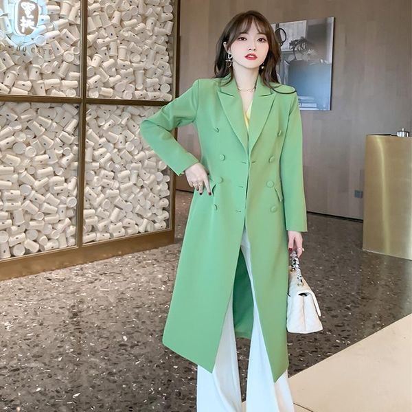 women's suits & blazers arrival fashion spring blouse jacket women professional korean temperament trend wild casual fresh midi coat sl, White;black
women's suits & blazers arrival fashion spring blouse jacket women professional korean temperament trend wild casual fresh midi coat sl, White;black