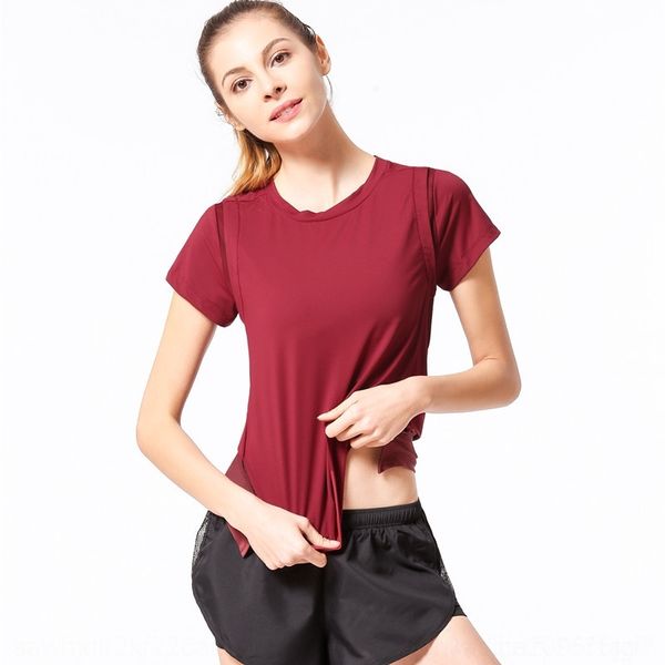 l2yz4 2019 clothes new slim fit sports short-sleeved t-shirt yoga spring clothes breathable quick-drying fitness t-shirt women's high-e
l2yz4 2019 clothes new slim fit sports short-sleeved t-shirt yoga spring clothes breathable quick-drying fitness t-shirt women's high-e