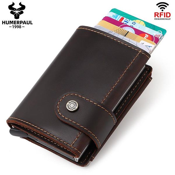 минималистский алюминиевый держатель кошелек для мужчин rfid vintage crazy horse кожа банк держателя дело качества портмоне, Brown;gray
минималистский алюминиевый держатель кошелек для мужчин rfid vintage crazy horse кожа банк держателя дело качества портмоне, Brown;gray