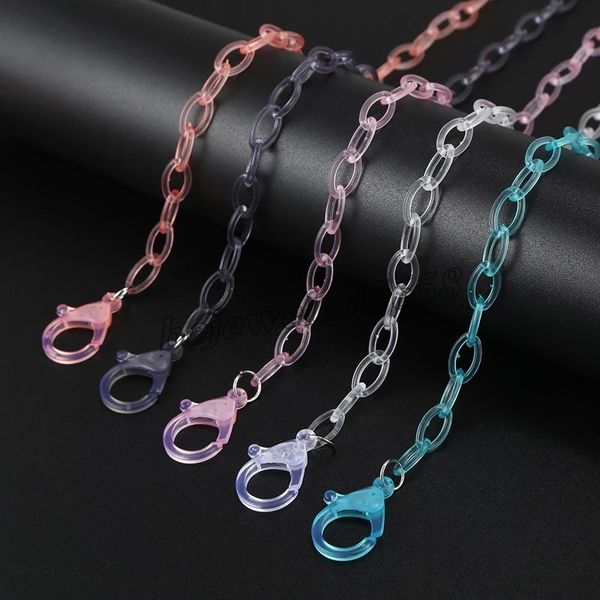 2022 simple new candy color acrylic eyeglasses chain lanyard glasses chain jewelry
2022 simple new candy color acrylic eyeglasses chain lanyard glasses chain jewelry