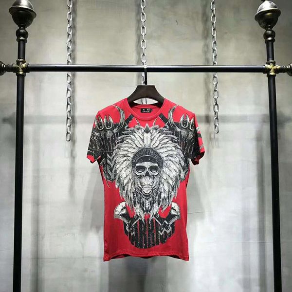 pp bag men t-shirts cotton summer tees warrior letter and rhinestone pattern fashion male shirt 84ec, White;black
pp bag men t-shirts cotton summer tees warrior letter and rhinestone pattern fashion male shirt 84ec, White;black