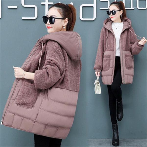 2020 women's winter down jacket fashion plus size warm hooded coat lady cotton parka jacket long jaqueta winter g4421, Black
2020 women's winter down jacket fashion plus size warm hooded coat lady cotton parka jacket long jaqueta winter g4421, Black