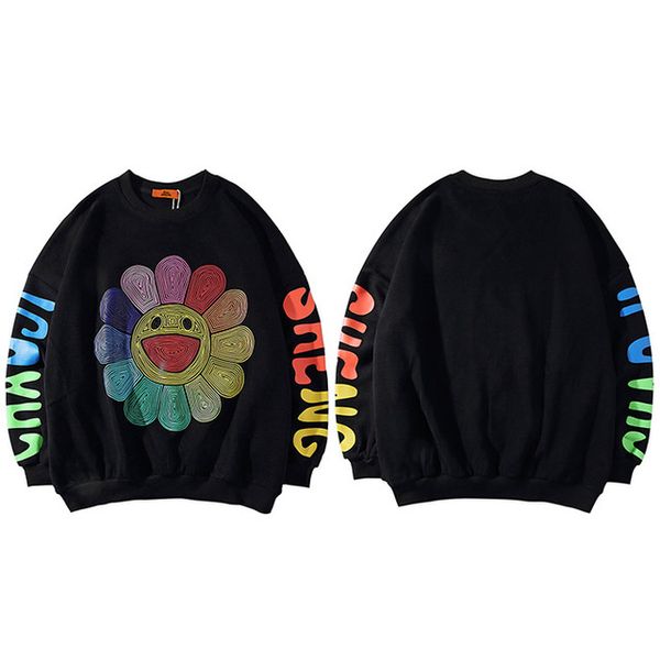 mens hip hop sweatshirt pullover streetwear harajuku pullover cotton hoodie sweat shirt loose, Black
mens hip hop sweatshirt pullover streetwear harajuku pullover cotton hoodie sweat shirt loose, Black