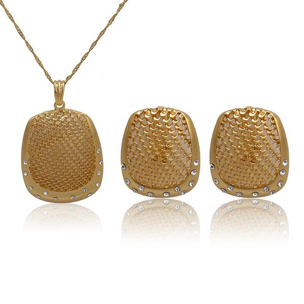 fashion dubai gold color earrings necklace pendant women jewelry sets wholesale statement bridal jewelry sets, Silver
fashion dubai gold color earrings necklace pendant women jewelry sets wholesale statement bridal jewelry sets, Silver