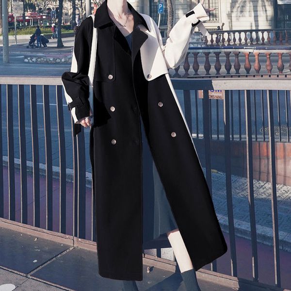 new autumn 2021 arrival long women trench coat double breasted belt loose ladies office jacket d157, Tan;black
new autumn 2021 arrival long women trench coat double breasted belt loose ladies office jacket d157, Tan;black