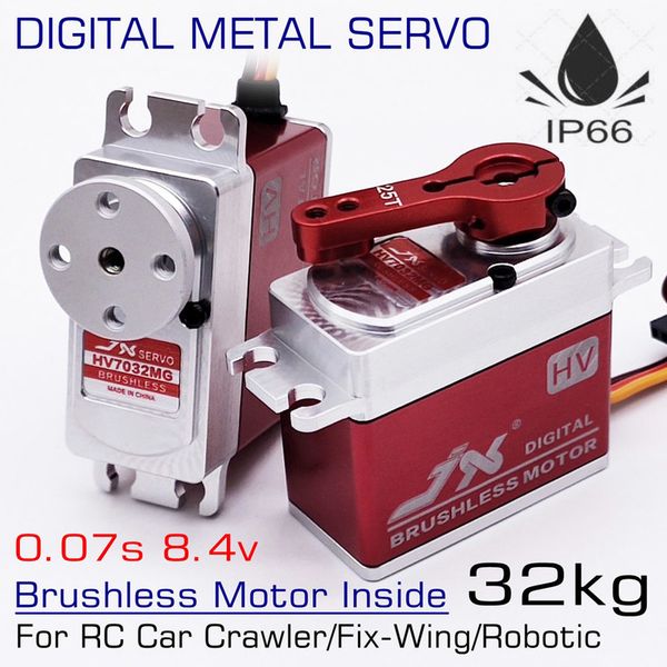 jx hv7032mg 32kg 0.07s 8.4v high voltage speed waterproof metal gear case standard digital brushless servo robot rc car fix-wing
jx hv7032mg 32kg 0.07s 8.4v high voltage speed waterproof metal gear case standard digital brushless servo robot rc car fix-wing