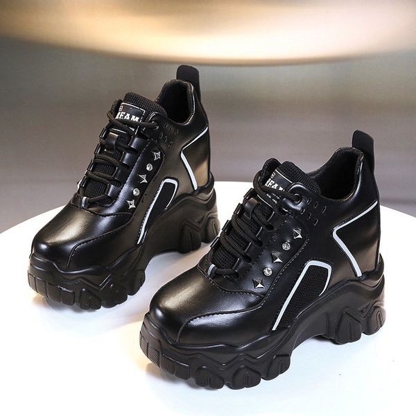 new breathable 2021 knit chunky 10 in spring shoes thick bottom women's upper outdoor trainers gpce, Black
new breathable 2021 knit chunky 10 in spring shoes thick bottom women's upper outdoor trainers gpce, Black
