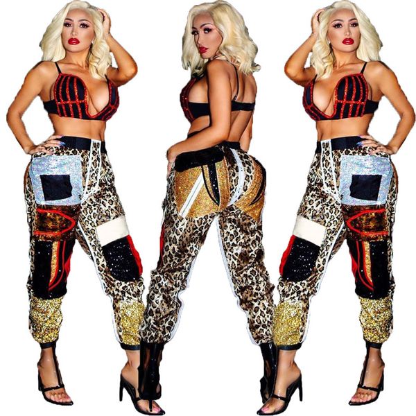 leopard patchwork women pants fashion elastic waist loose sweatpants new casual street style designer woman clothes, Black;white
leopard patchwork women pants fashion elastic waist loose sweatpants new casual street style designer woman clothes, Black;white
