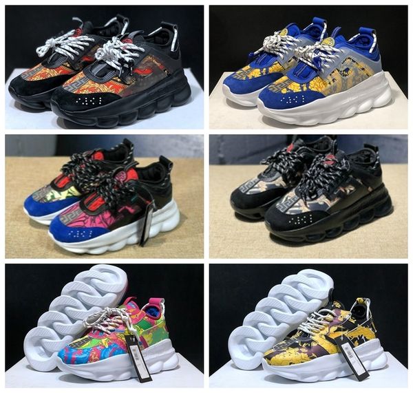 chain shoes luxury reactions men women sneakers suede leather fashion trainers casual
chain shoes luxury reactions men women sneakers suede leather fashion trainers casual