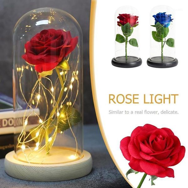 4# holiday party supplies simulation rose flower home decoration led light glass cover valentine's day mother's day gift1
4# holiday party supplies simulation rose flower home decoration led light glass cover valentine's day mother's day gift1