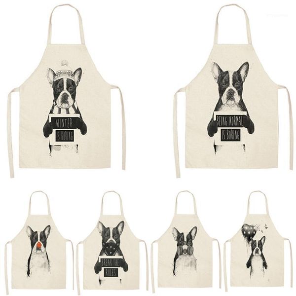1pcs dog printing kitchen aprons dinner party cooking apron waist bib cotton linen funny pinafore cleaning tools 55*68cm1
1pcs dog printing kitchen aprons dinner party cooking apron waist bib cotton linen funny pinafore cleaning tools 55*68cm1