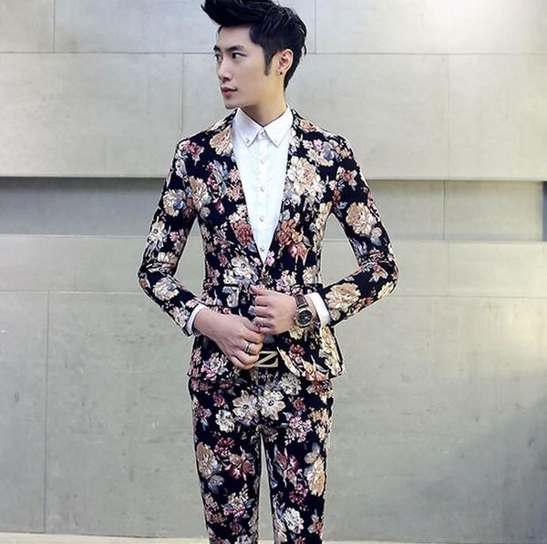 2021 fancy mens suits costume homme taille 5xl ternos masculinos slim fit vintage floral mens suits flowers printed blazers men, White;black
2021 fancy mens suits costume homme taille 5xl ternos masculinos slim fit vintage floral mens suits flowers printed blazers men, White;black