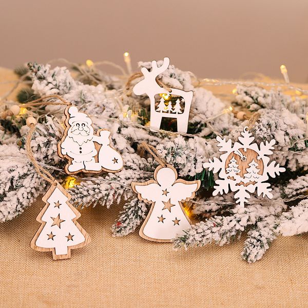 2pcs snowflake angel wooden pendant decoration new year 2021 christmas tree decor hanging ornaments feliz navidad 2020
2pcs snowflake angel wooden pendant decoration new year 2021 christmas tree decor hanging ornaments feliz navidad 2020