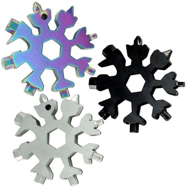 18 in 1 stainless steel multi-tool laser snowflake multitool hexagon screwdriver wrench bottle opener blade metal key chain ring circe102902
18 in 1 stainless steel multi-tool laser snowflake multitool hexagon screwdriver wrench bottle opener blade metal key chain ring circe102902